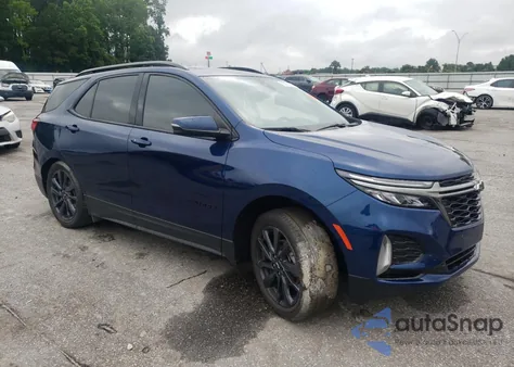 2023 Chevrolet Equinox Rs из США, поврежденный, VIN 3GNAXMEG3PS109141